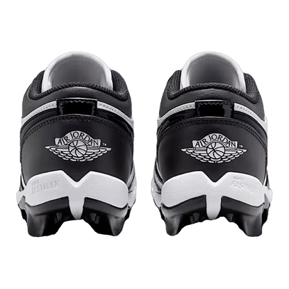 Nike Air Jordan 1 Low Cleat Patent Panda (GS) Back