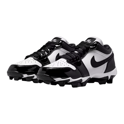 Nike Air Jordan 1 Low Cleat Patent Panda (GS) Side