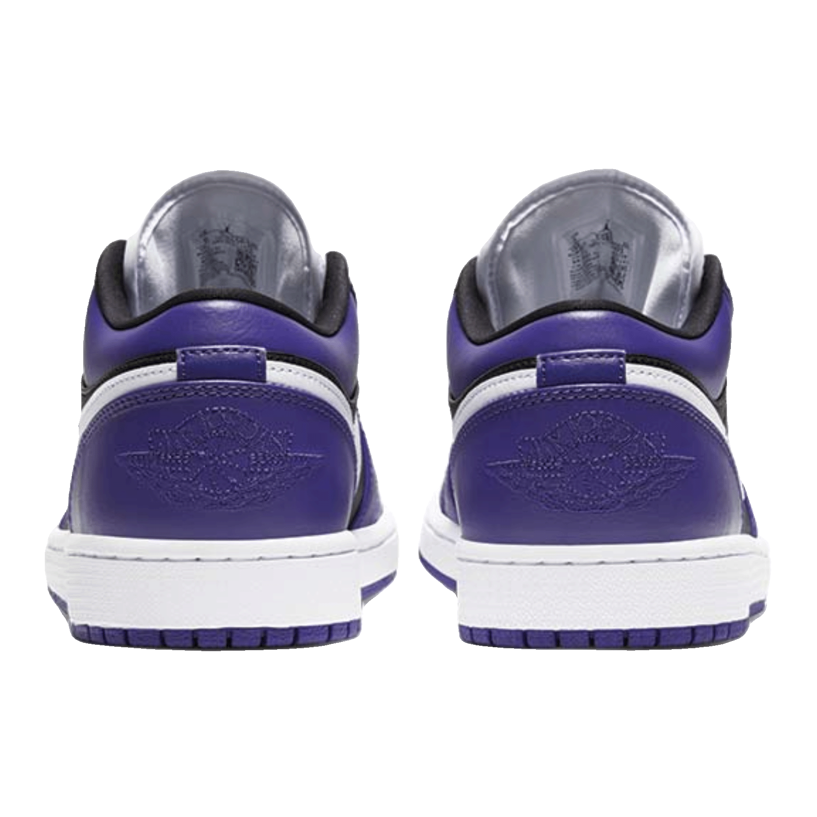Nike Air Jordan 1 Low Court Purple Black Back