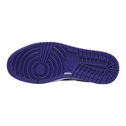 Nike Air Jordan 1 Low Court Purple Black (GS) Sohle