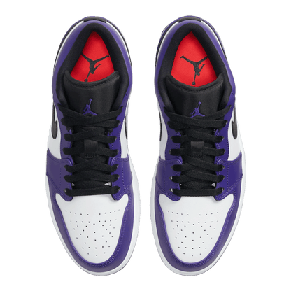 Nike Air Jordan 1 Low Court Purple (GS) Oben