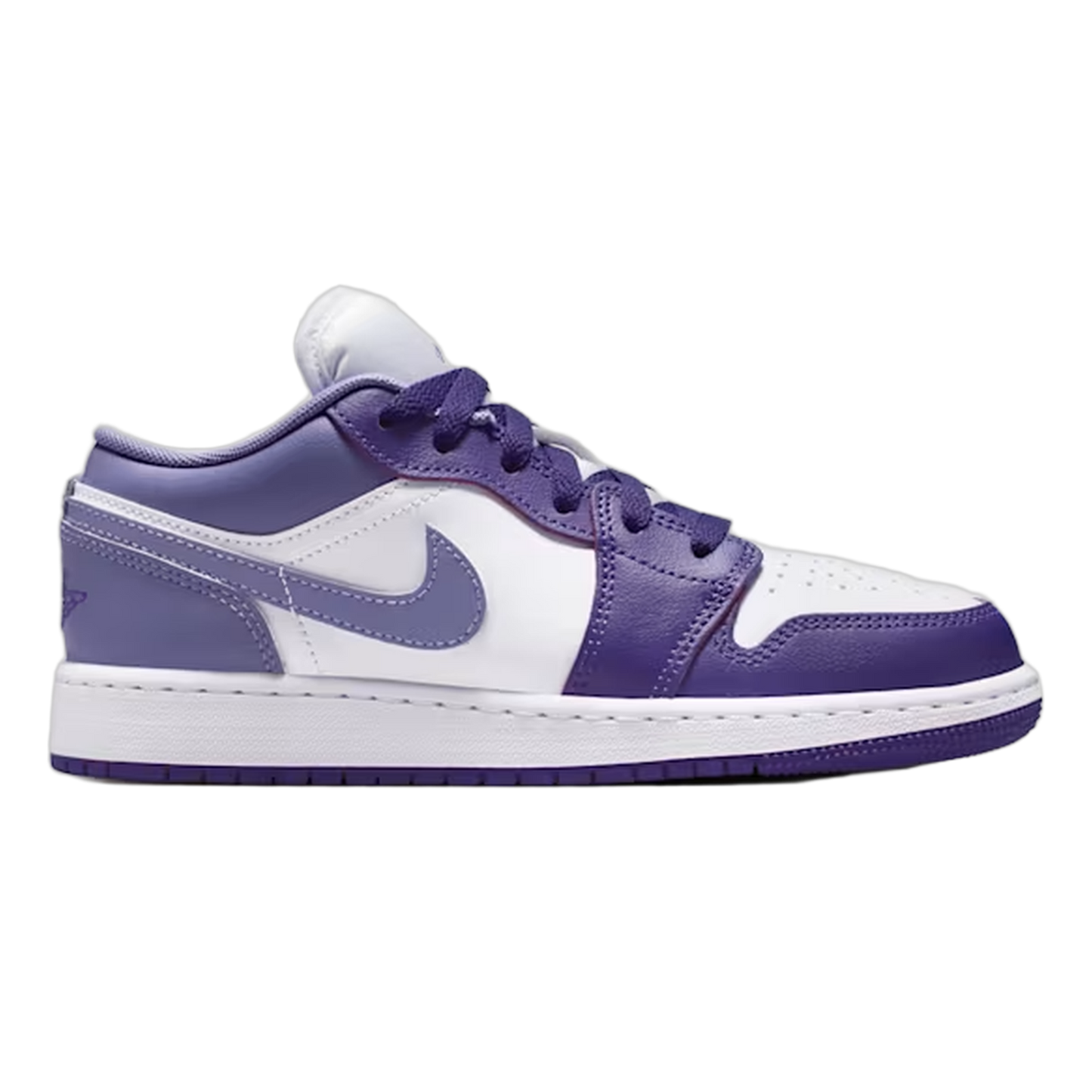 Nike Air Jordan 1 Low Court Purple White Dusty Amethyst (GS) 553560-551