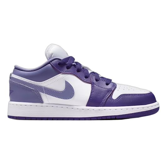 Nike Air Jordan 1 Low Court Purple White Dusty Amethyst (GS) 553560-551