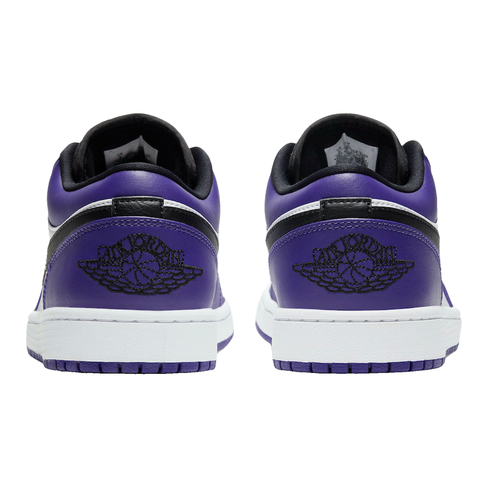 Nike Air Jordan 1 Low Court Purple White (GS) Back