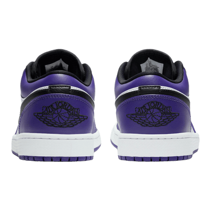 Nike Air Jordan 1 Low Court Purple White (GS) Back