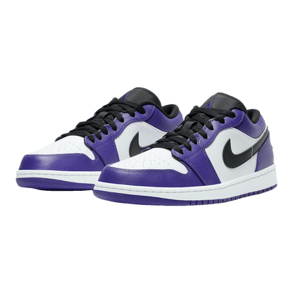 Nike Air Jordan 1 Low Court Purple White (GS) Side