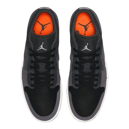 Nike Air Jordan 1 Low Craft Inside Out Black (GS) Oben