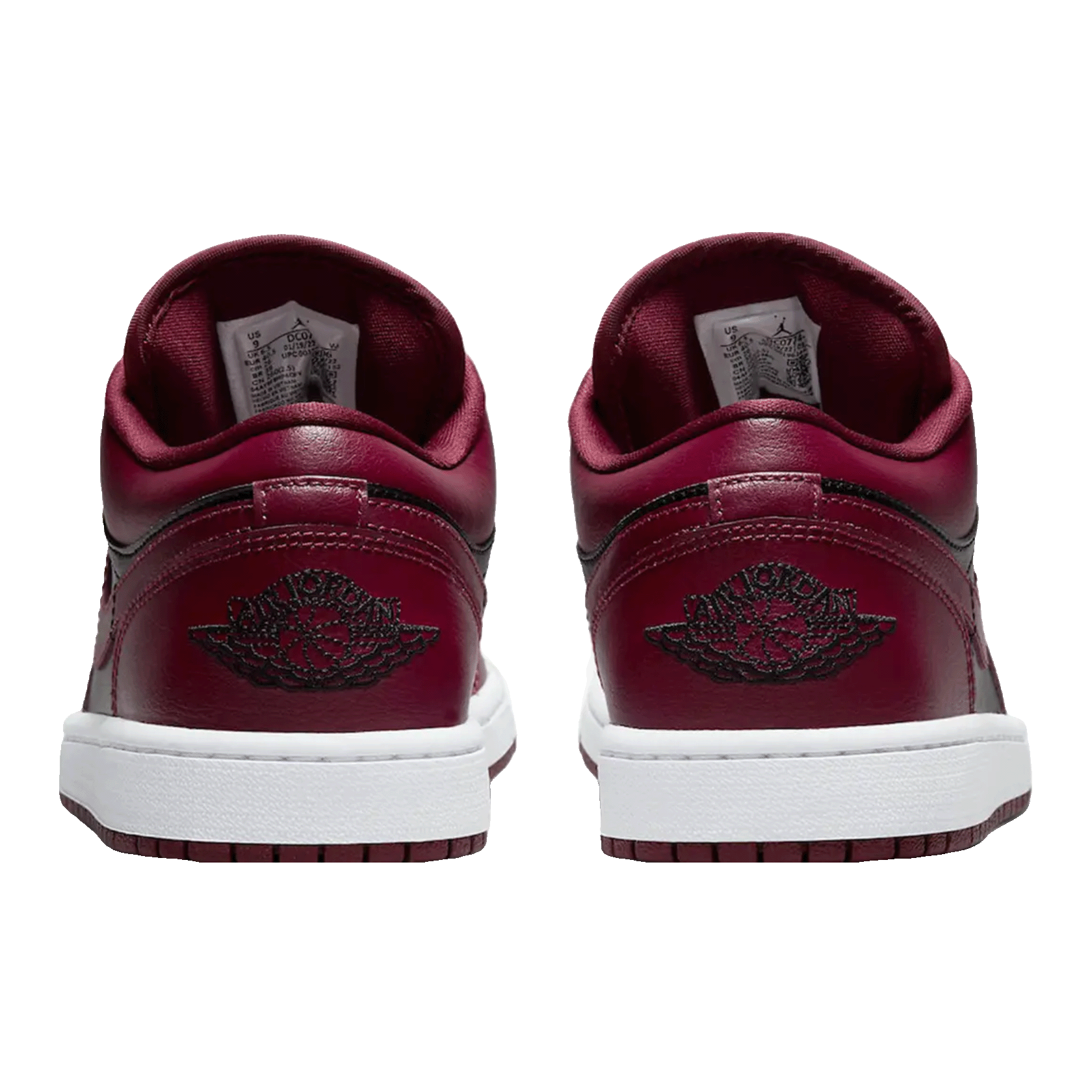 Nike Air Jordan 1 Low Dark Beetroot Black (W) Back