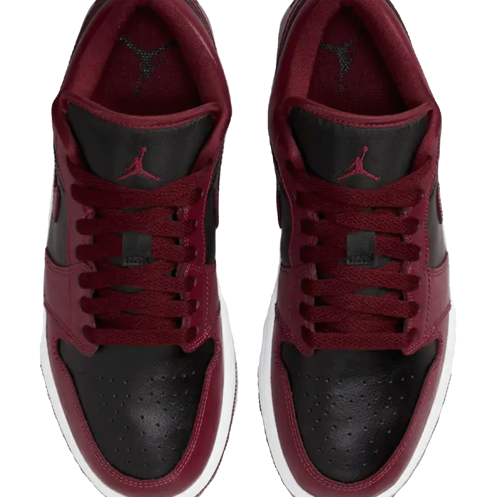 Nike Air Jordan 1 Low Dark Beetroot Black (W) Oben
