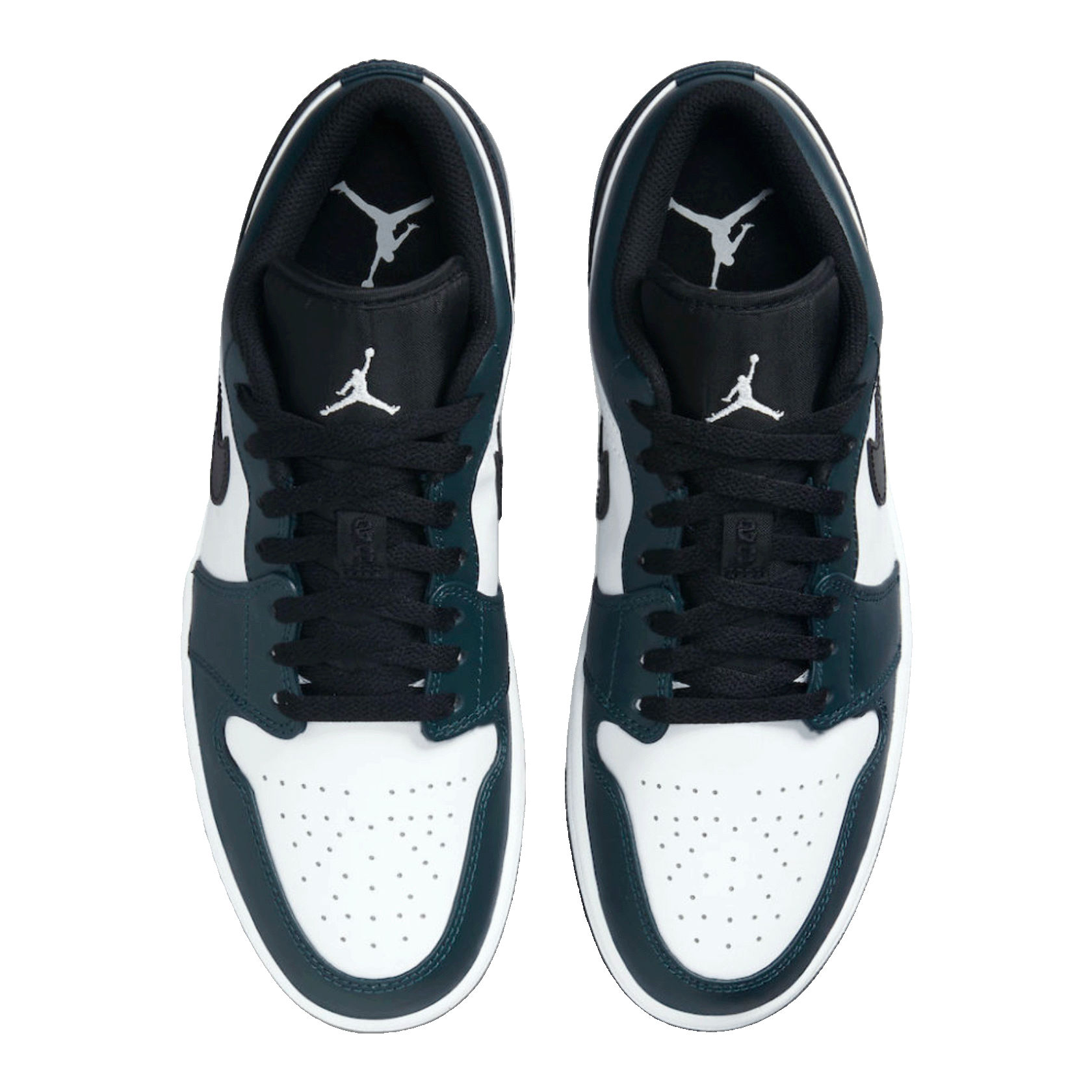 Nike Air Jordan 1 Low Dark Teal Oben
