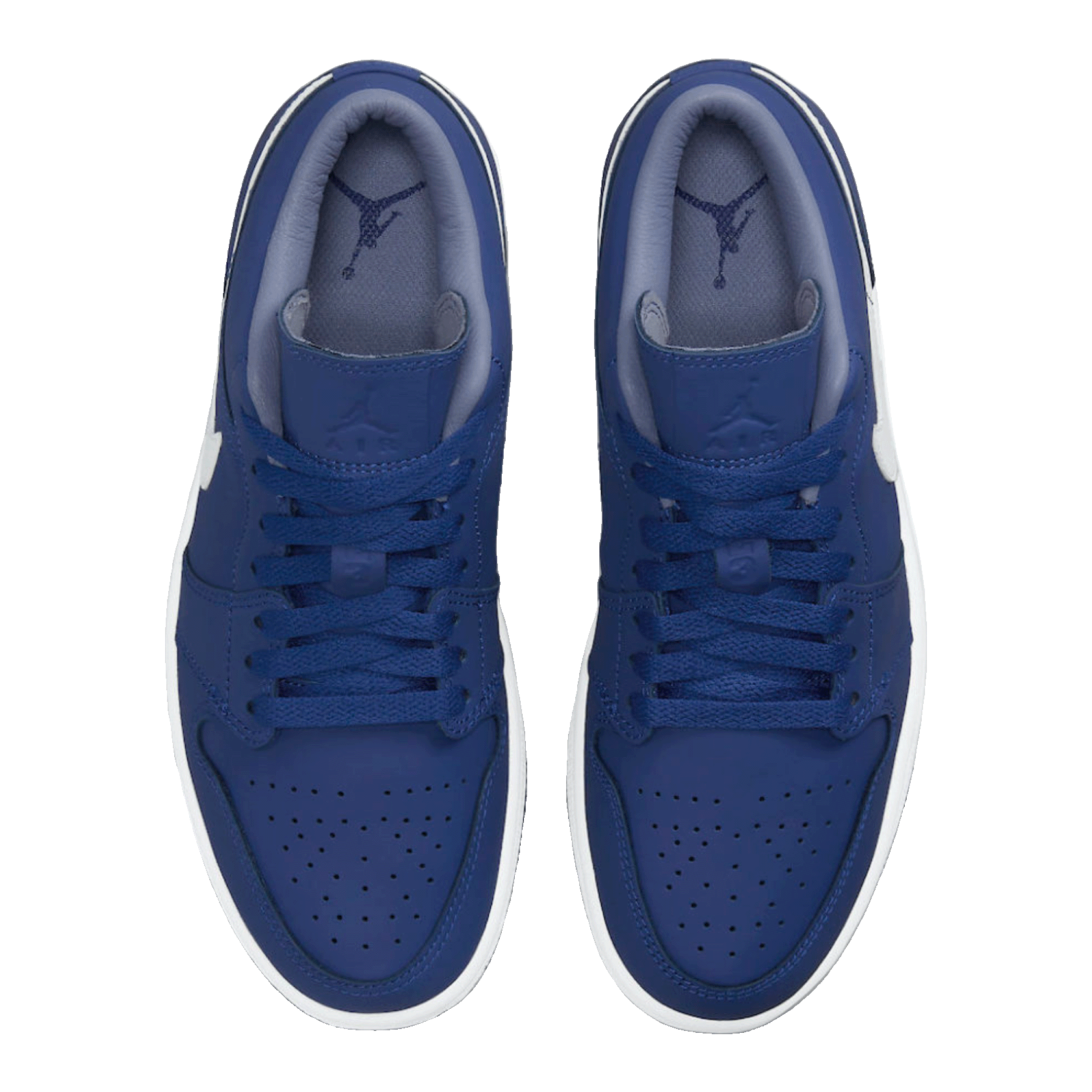 Nike Air Jordan 1 Low Deep Royal Blue (W) Oben