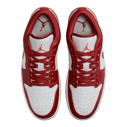 Nike Air Jordan 1 Low Dune Red Oben
