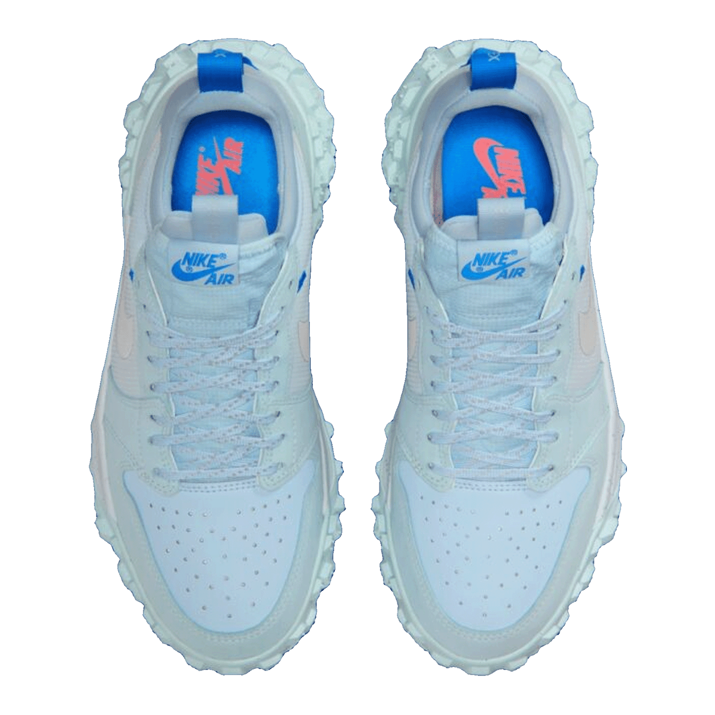 Nike Air Jordan 1 Low Element Gore-Tex Glacier Blue Silver Oben