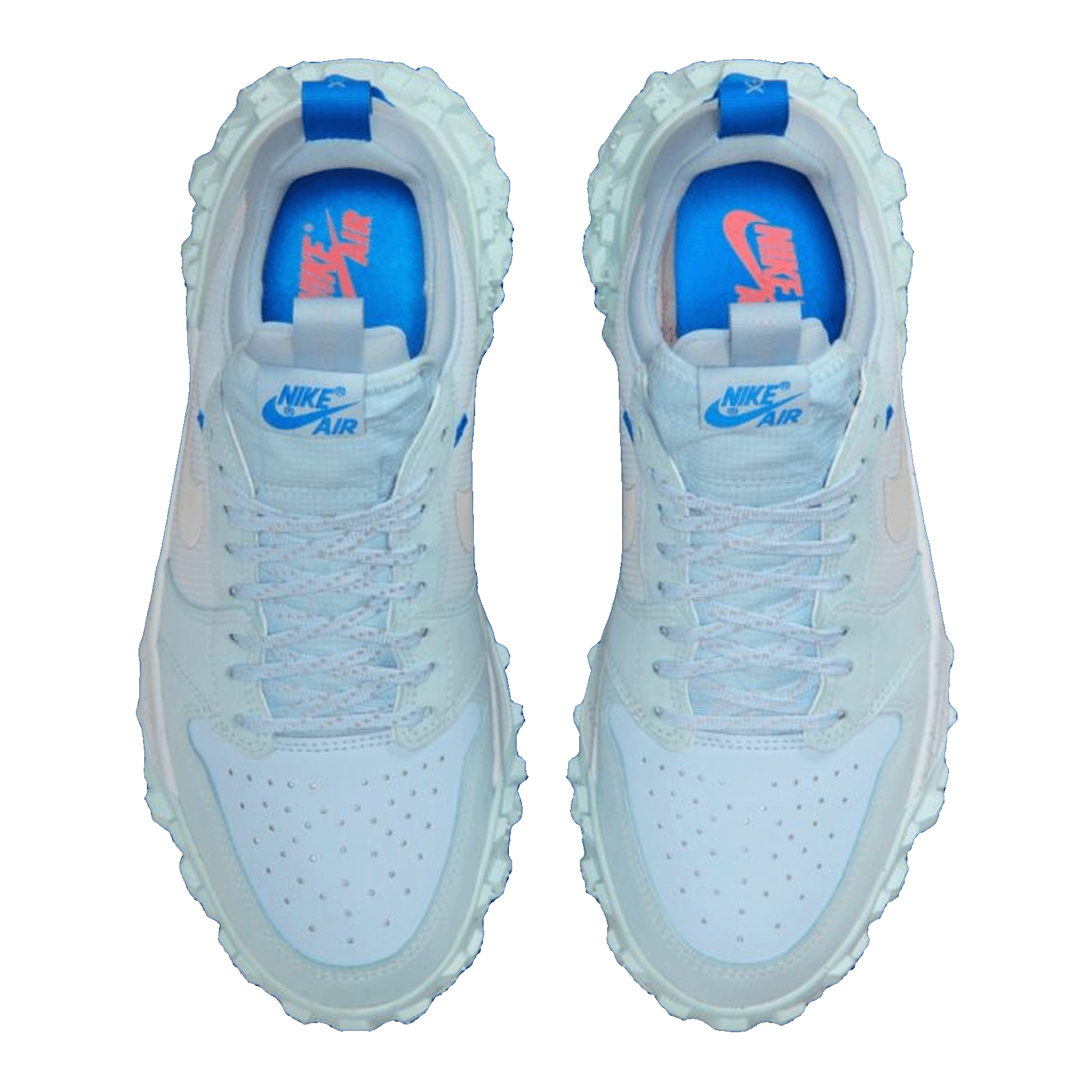 Nike Air Jordan 1 Low Element Gore-Tex Glacier Blue Silver Oben