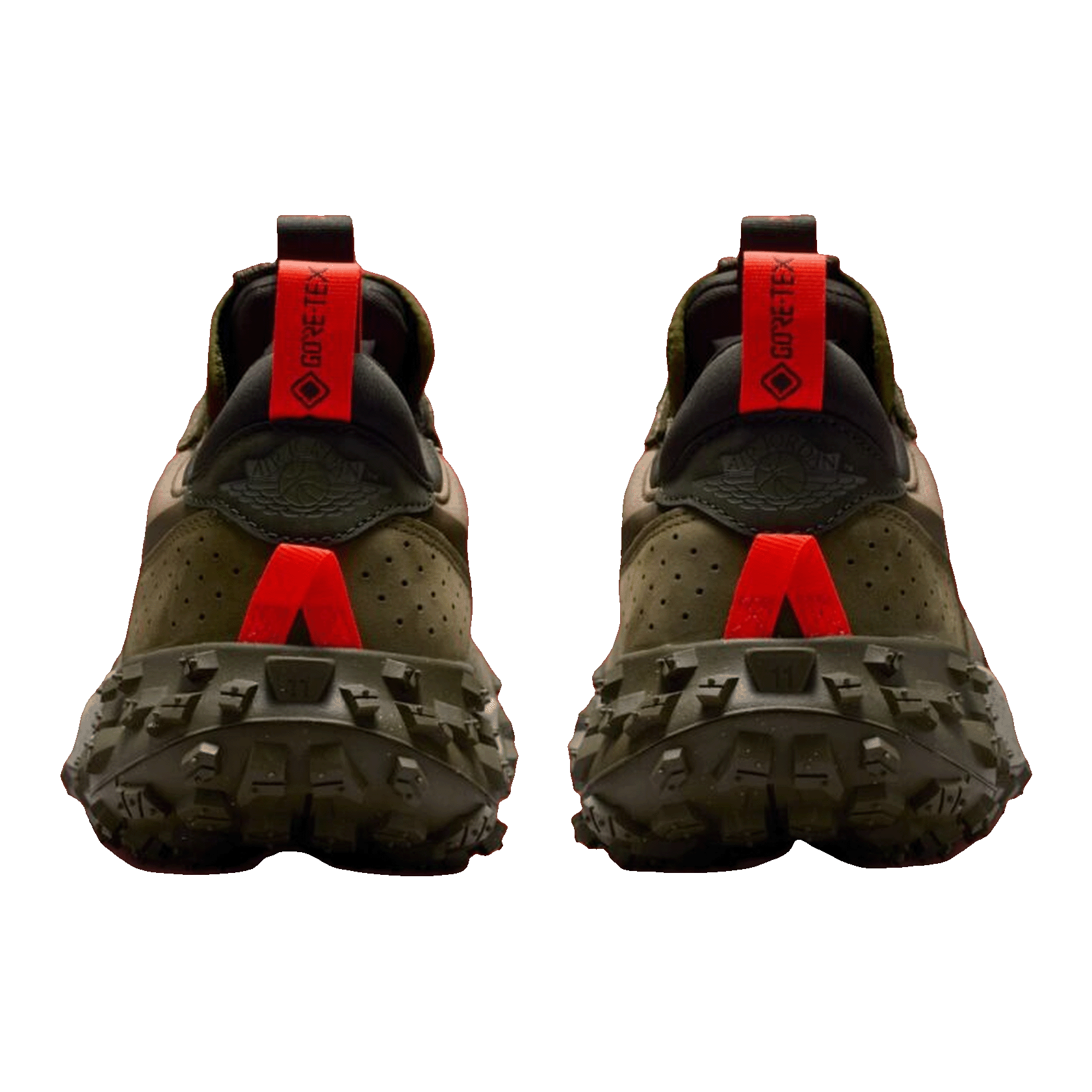 Nike Air Jordan 1 Low Element Gore-Tex Medium Olive Back