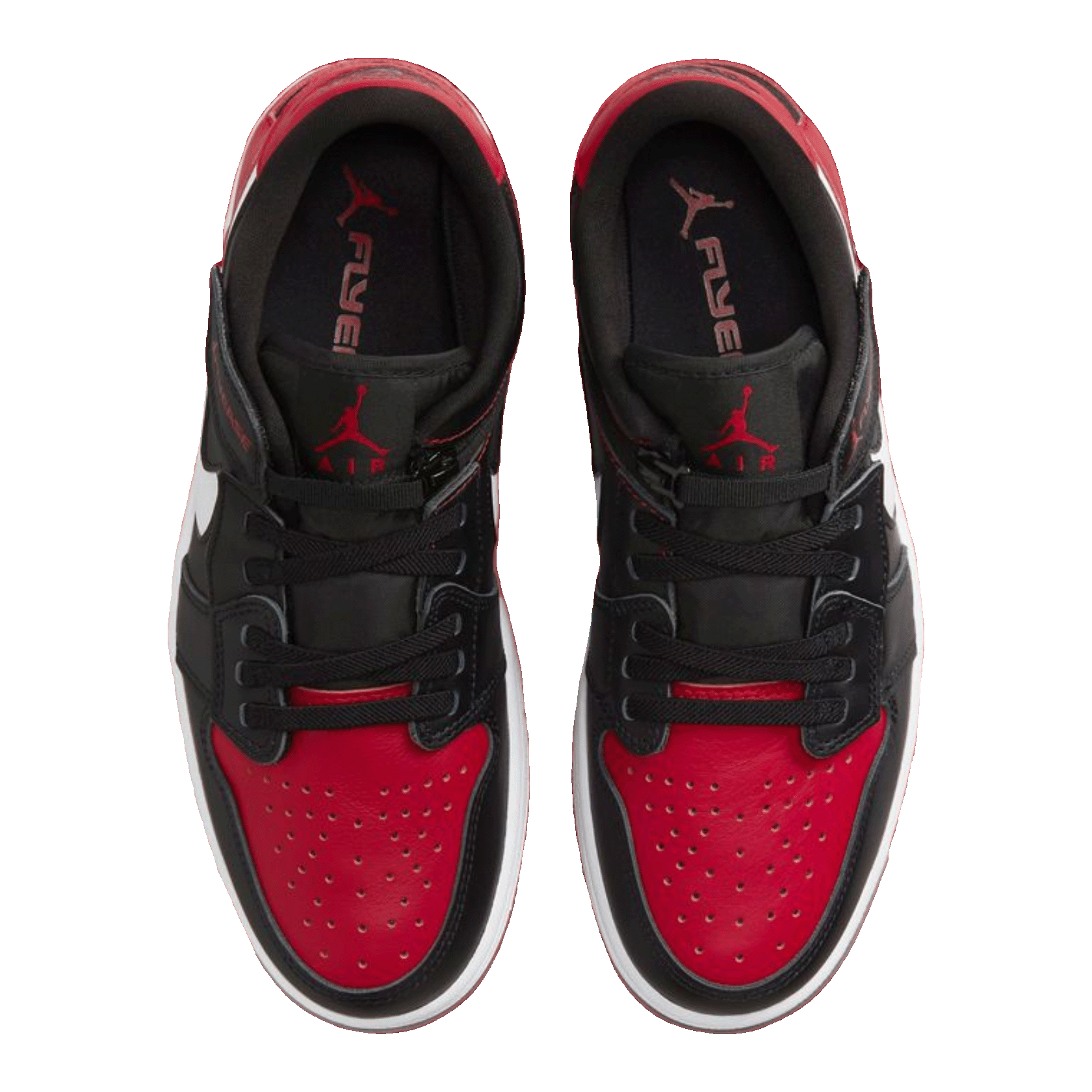 Nike Air Jordan 1 Low Flyease Alternate Bred Toe (GS) Oben