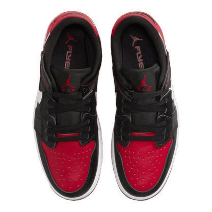 Nike Air Jordan 1 Low Flyease Alternate Bred Toe (GS) Oben