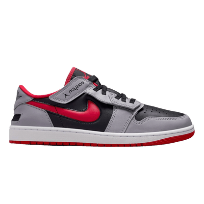 Nike Air Jordan 1 Low Flyease Fire Red Cement Grey