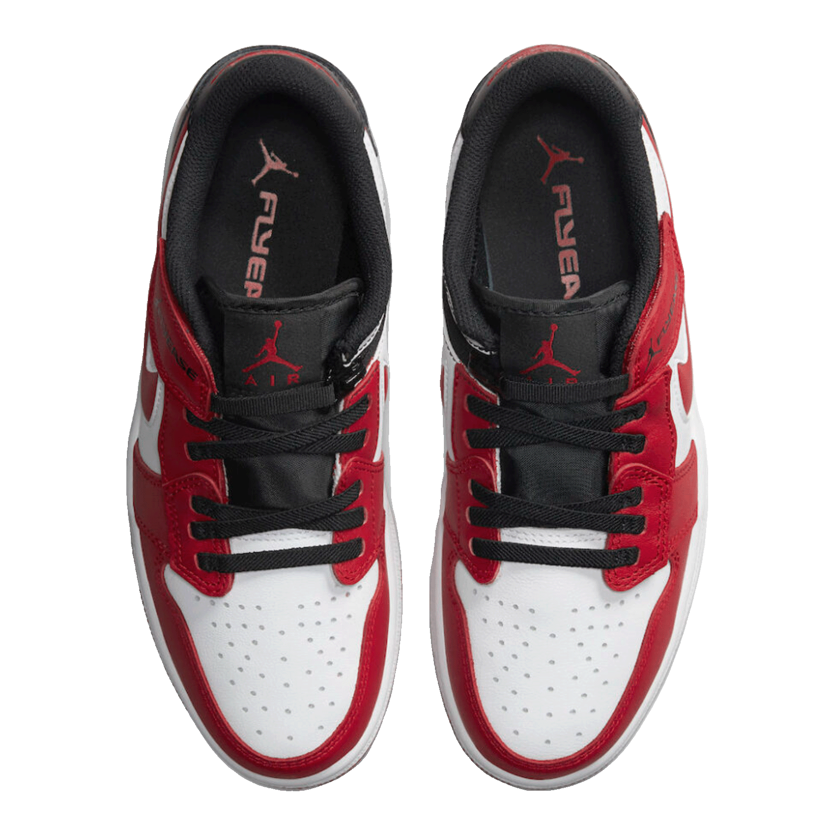 Nike Air Jordan 1 Low FlyEase Gym Red Oben