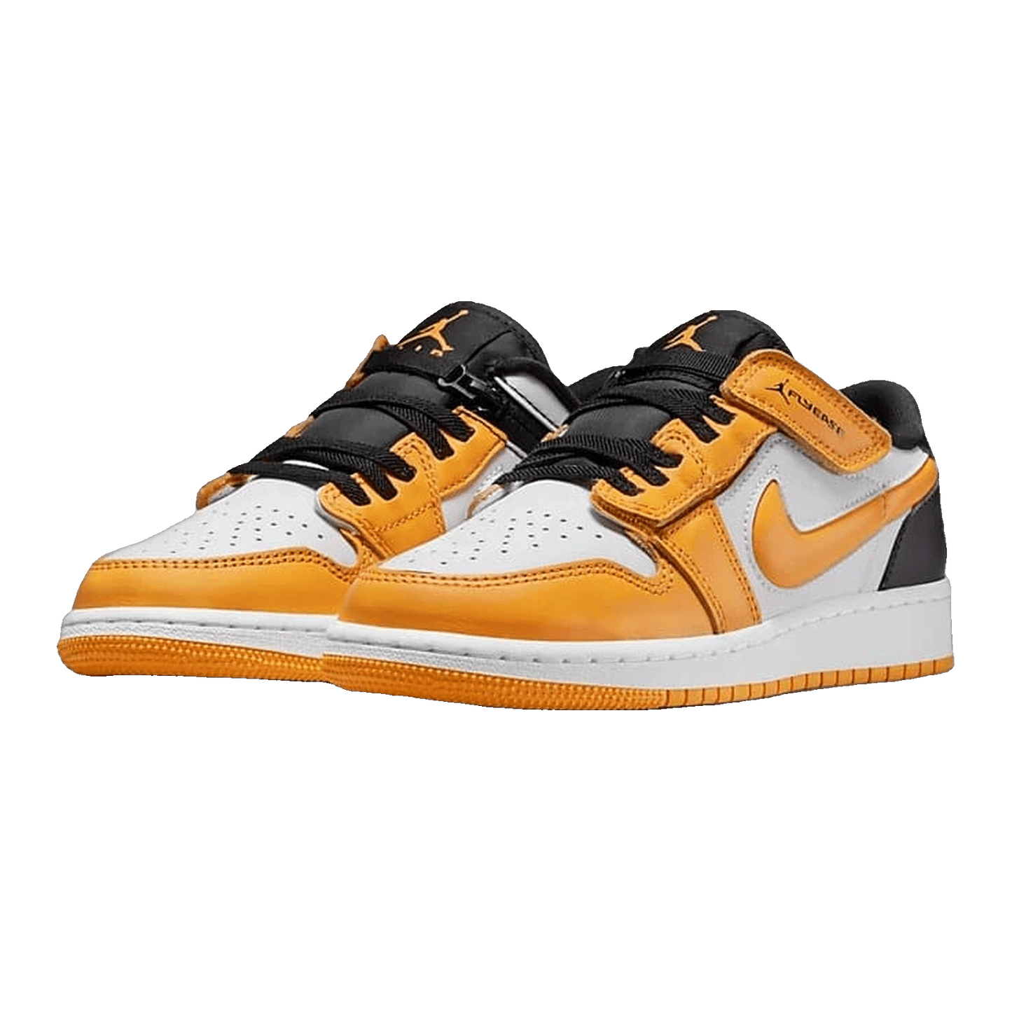 Nike Air Jordan 1 Low FlyEase Taxi White (GS) Side DN4639-107