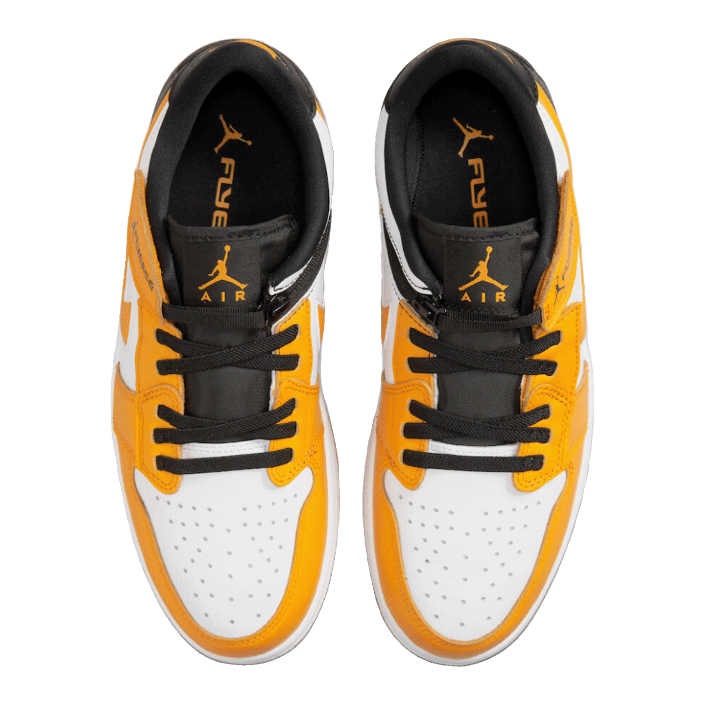 Nike Air Jordan 1 Low FlyEase University Gold Oben
