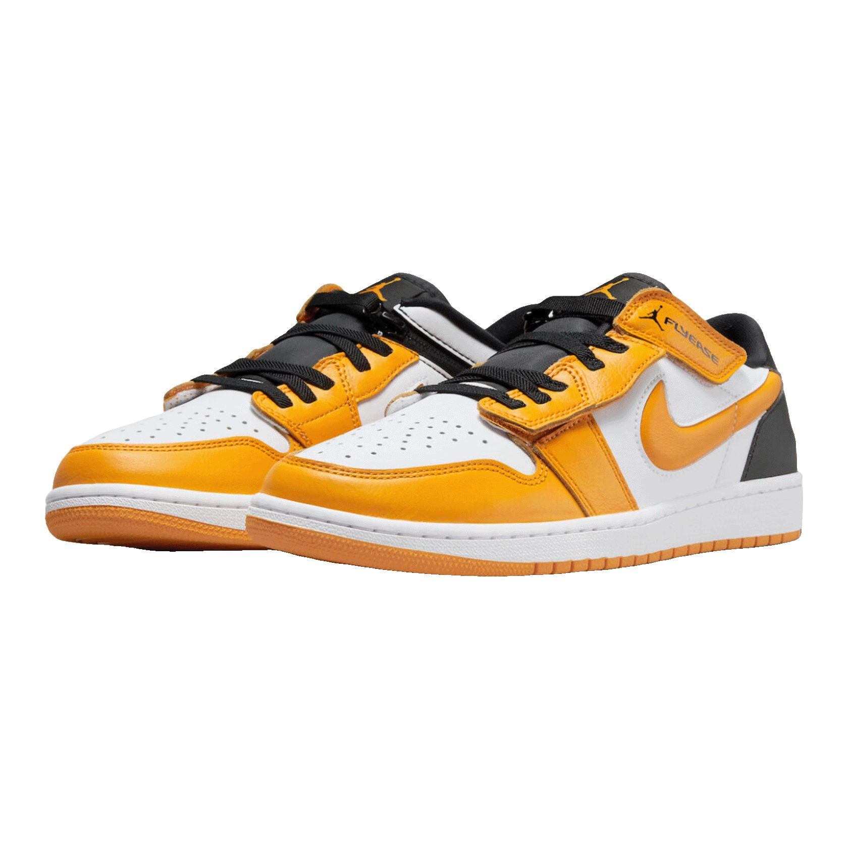 Nike Air Jordan 1 Low FlyEase University Gold Side