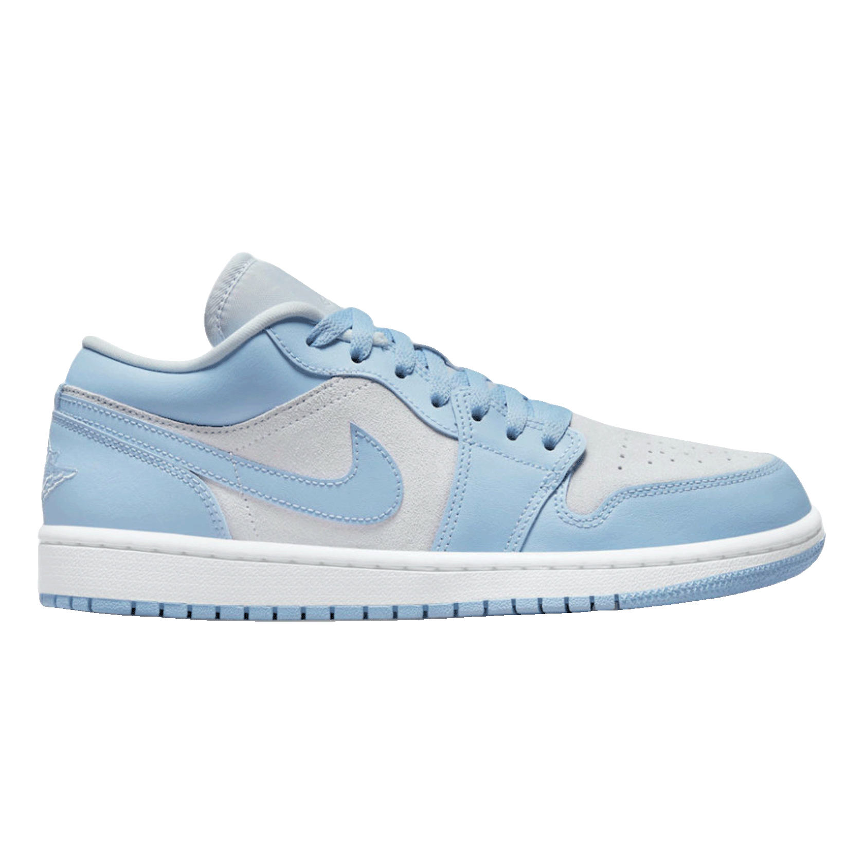 Nike Air Jordan 1 Low Football Grey Aluminum (W)