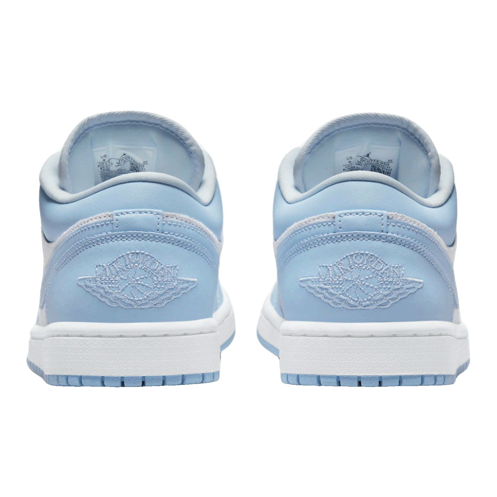 Nike Air Jordan 1 Low Football Grey Aluminum (W) Back