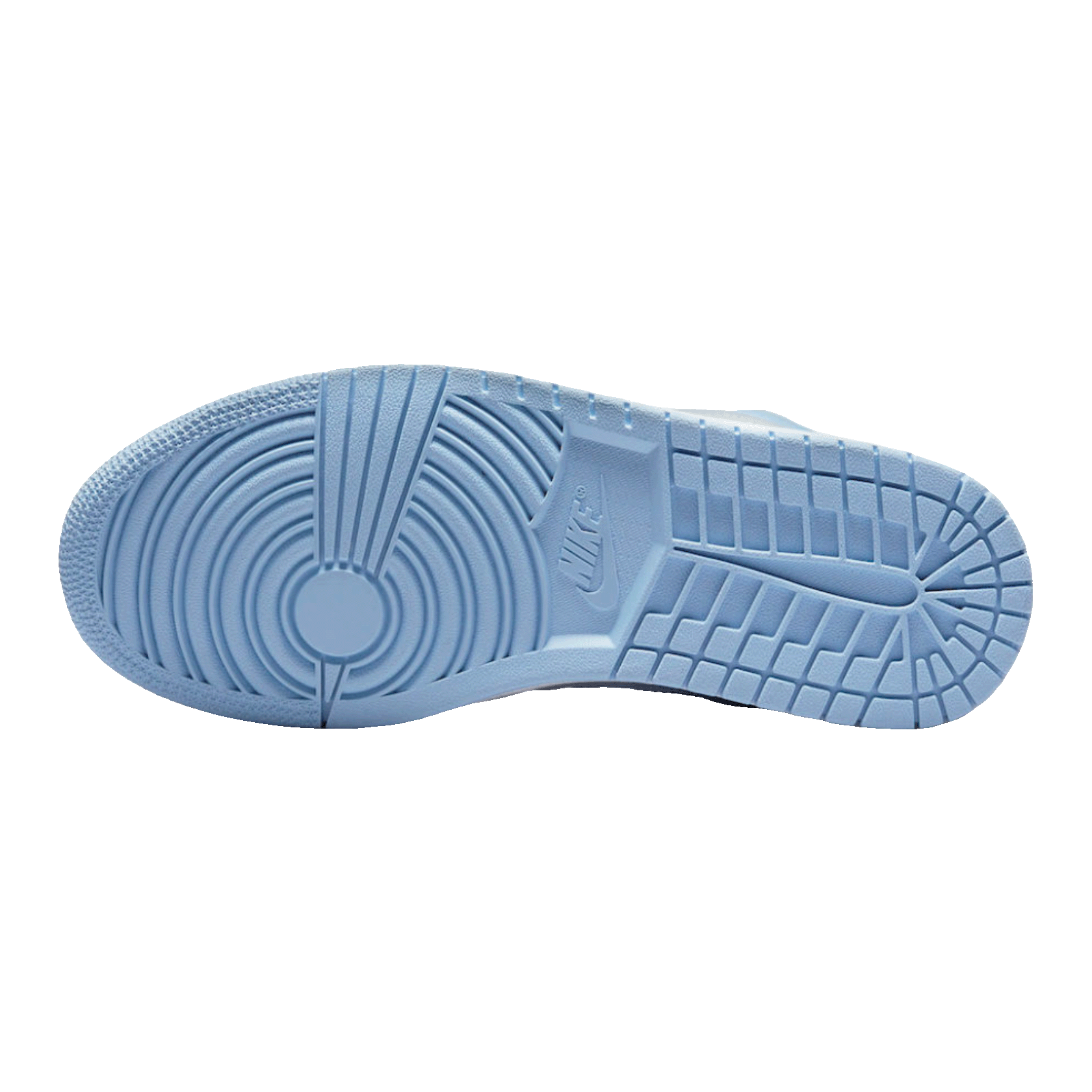 Nike Air Jordan 1 Low Football Grey Aluminum (W) Sohle