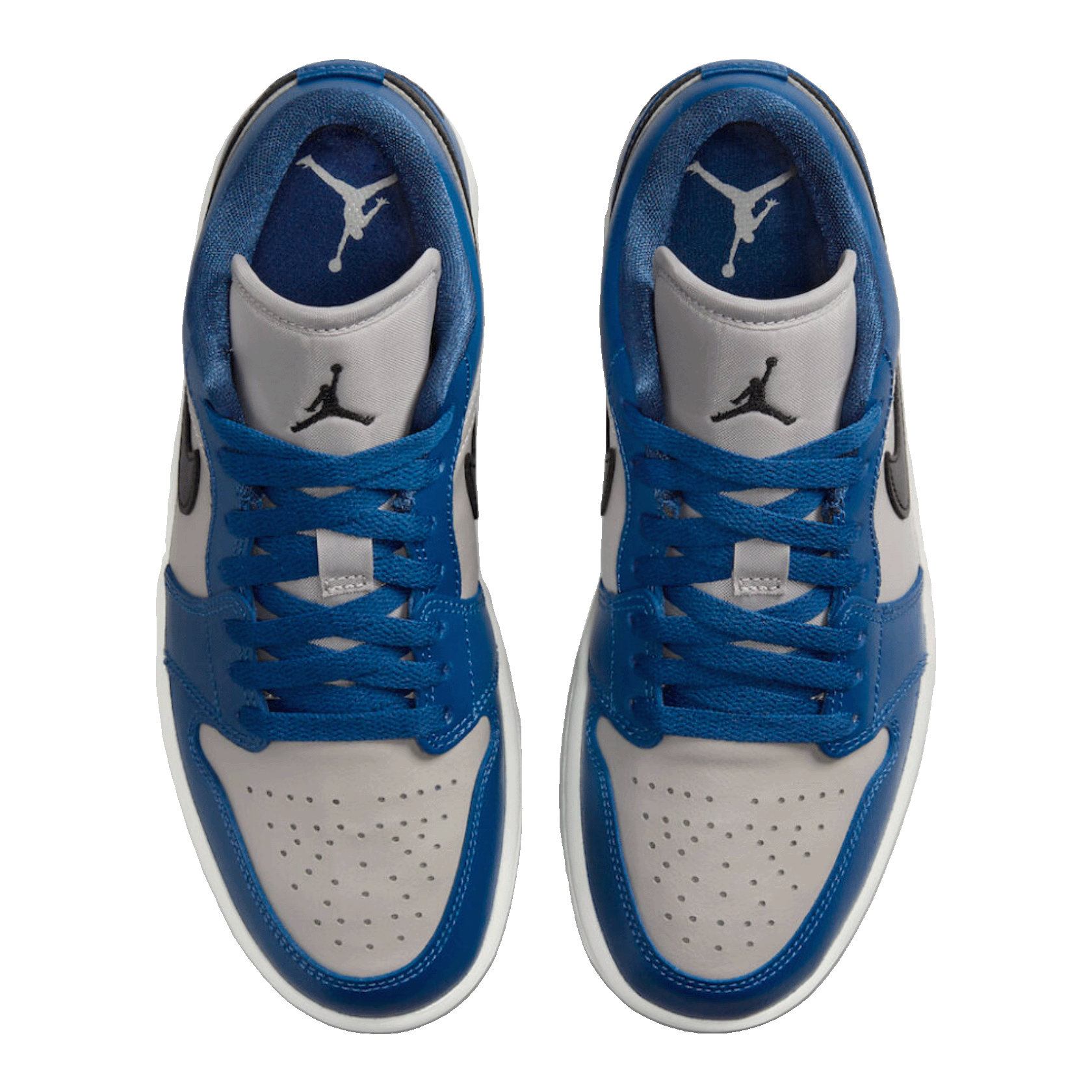 Nike Air Jordan 1 Low French Blue College Grey (W) Oben