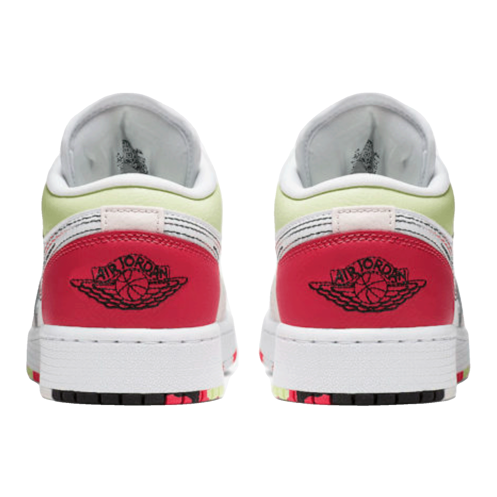 Nike Air Jordan 1 Low Glow-In-The-Dark (GS) Back
