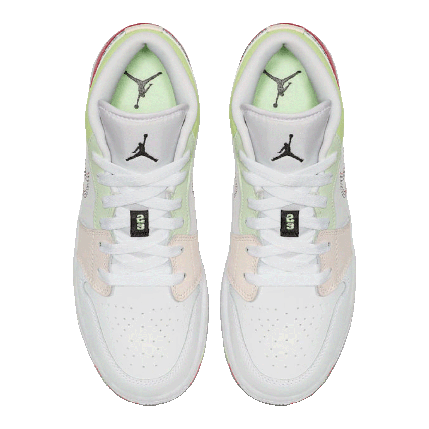 Nike Air Jordan 1 Low Glow-In-The-Dark (GS) Oben