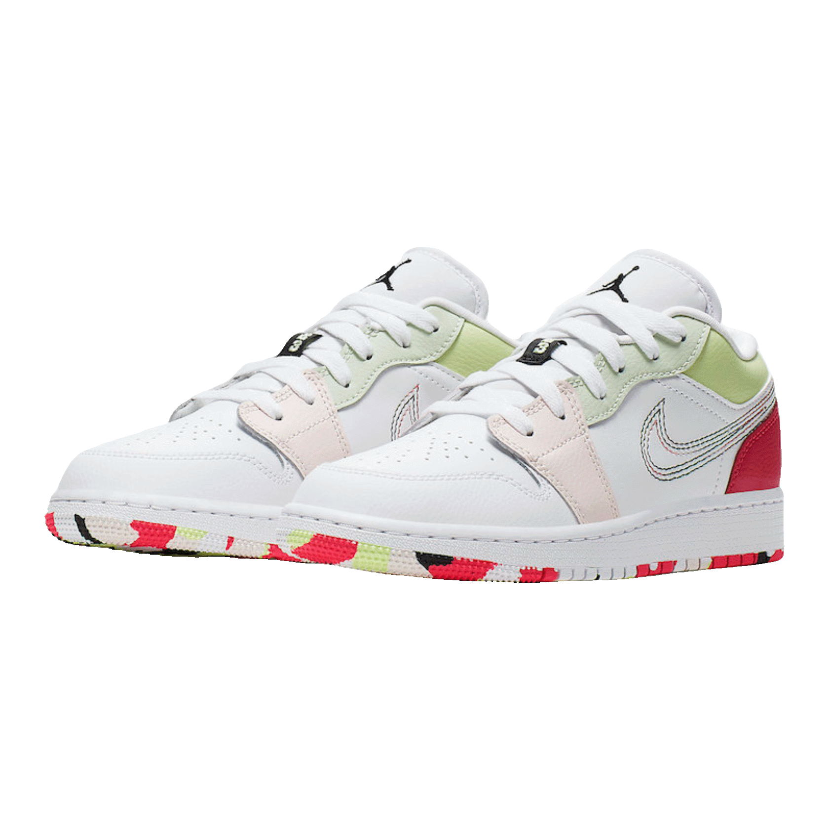 Nike Air Jordan 1 Low Glow-In-The-Dark (GS) Side