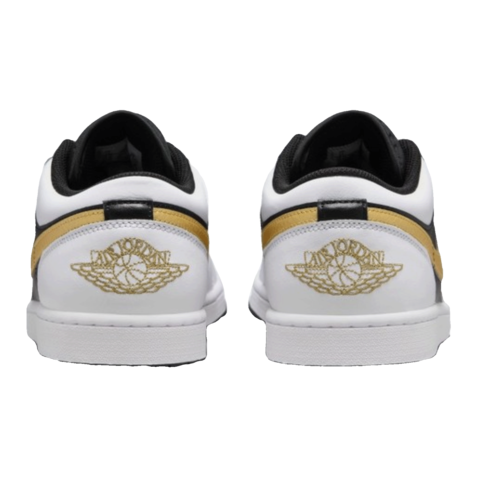 Nike Air Jordan 1 Low Gold Swoosh (GS) Back