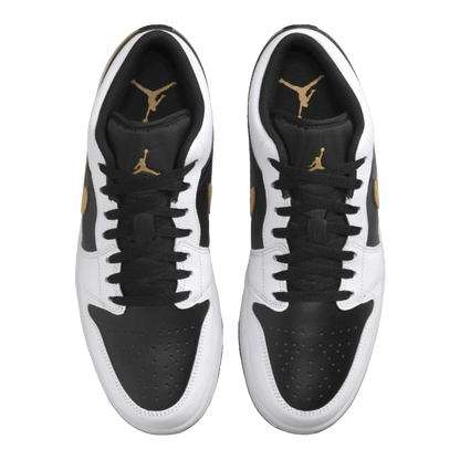 Nike Air Jordan 1 Low Gold Swoosh (GS) Oben
