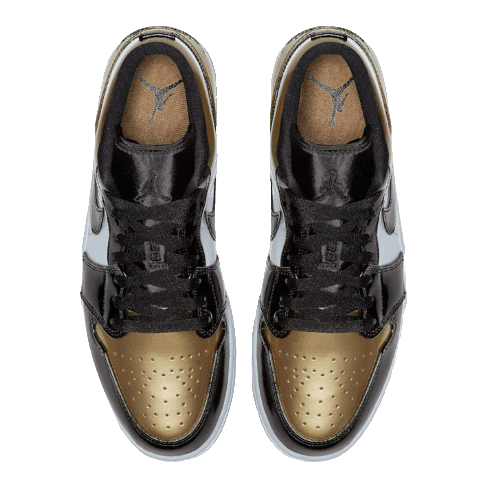Nike Air Jordan 1 Low Gold Toe (GS) Oben