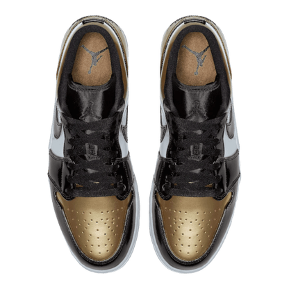 Nike Air Jordan 1 Low Gold Toe Oben