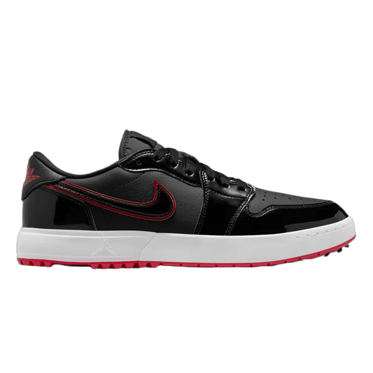 Nike Air Jordan 1 Low Golf Bred Black Patent IQ3417-002