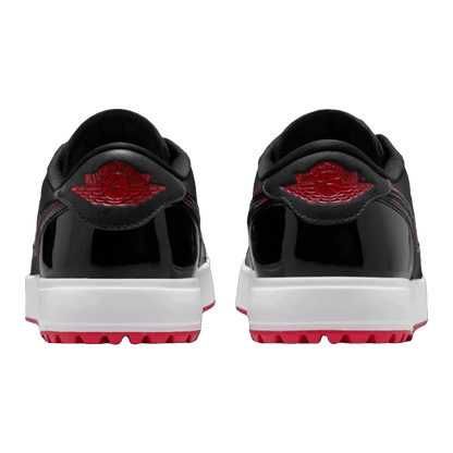 Nike Air Jordan 1 Low Golf Bred Black Patent Back IQ3417-002