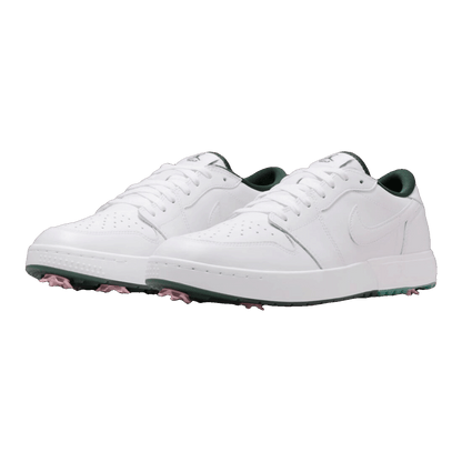 Nike Air Jordan 1 Low Golf Spiked White Fir Elemental Pink Side IQ3417-100