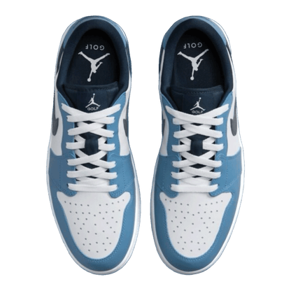 Nike Air Jordan 1 Low Golf White Aegean Storm Oben