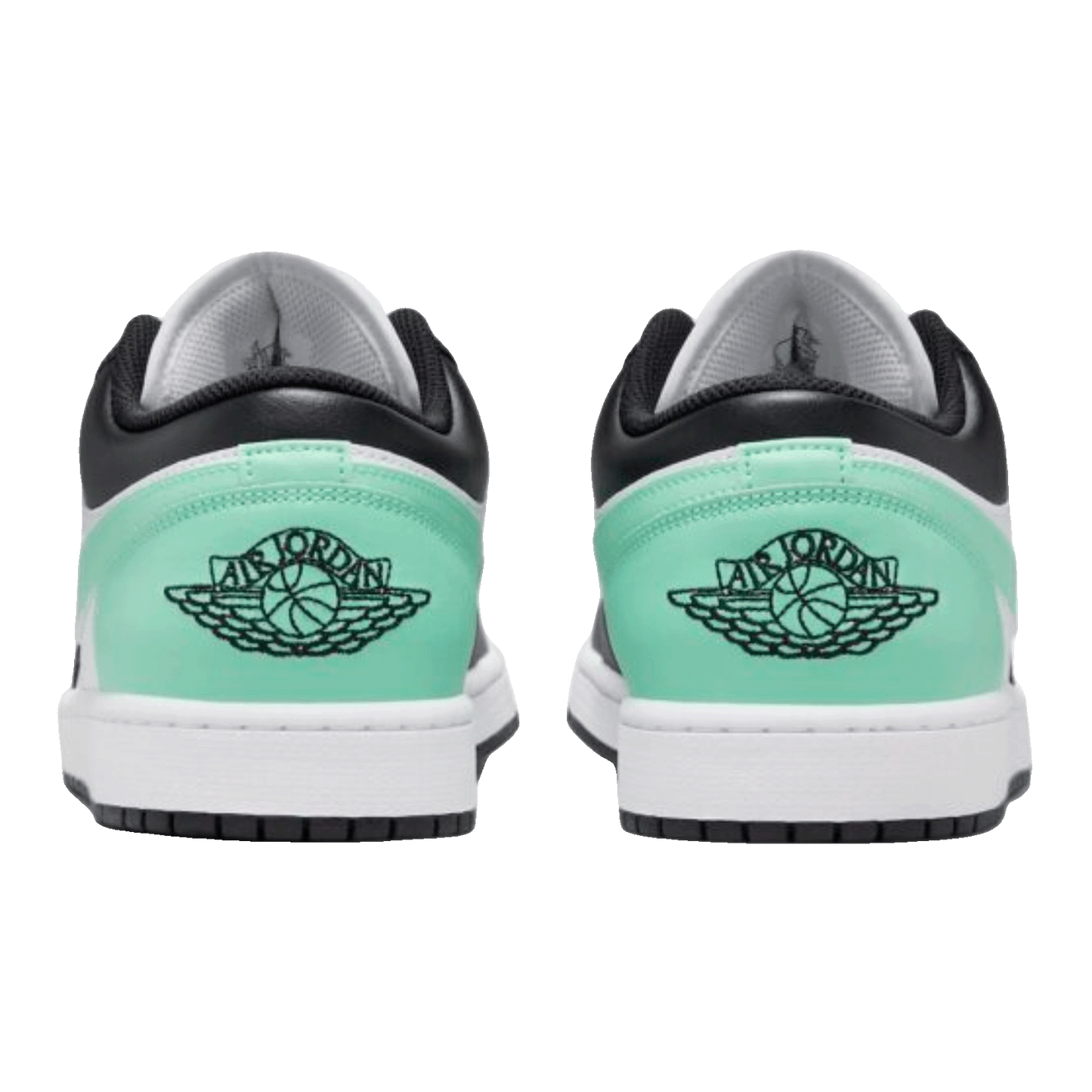 Nike Air Jordan 1 Low Green Glow (GS) Back