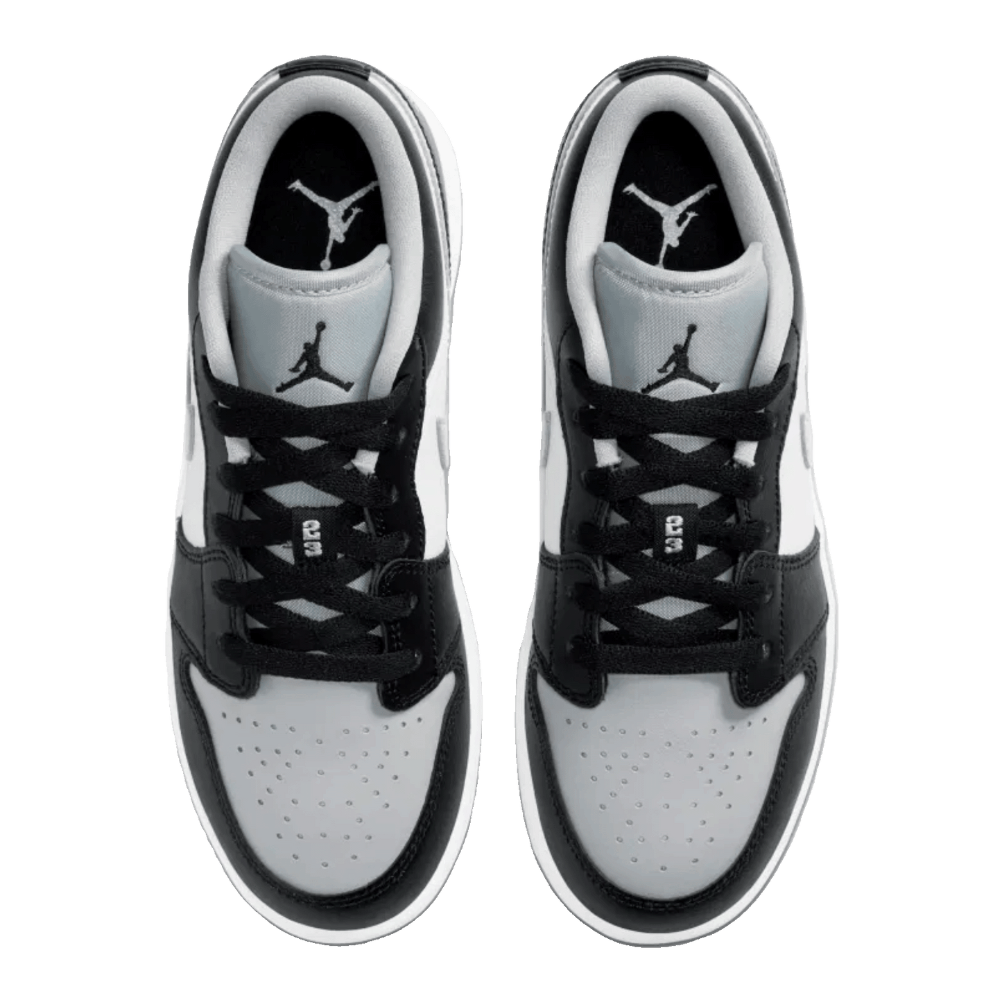 Nike Air Jordan 1 Low Grey Toe (GS) Oben