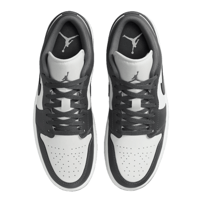 Nike Air Jordan 1 Low Grey White (GS) Oben