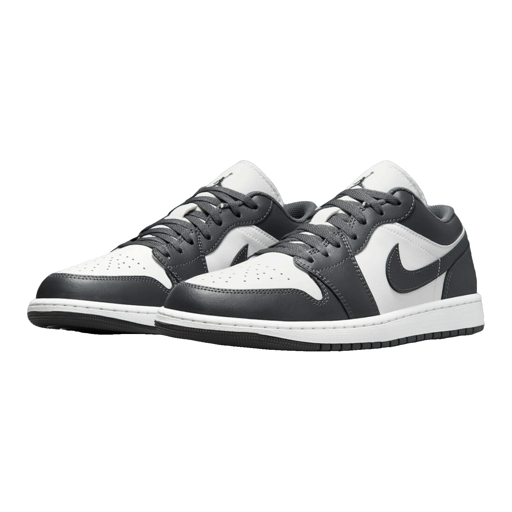 Nike Air Jordan 1 Low Grey White Side