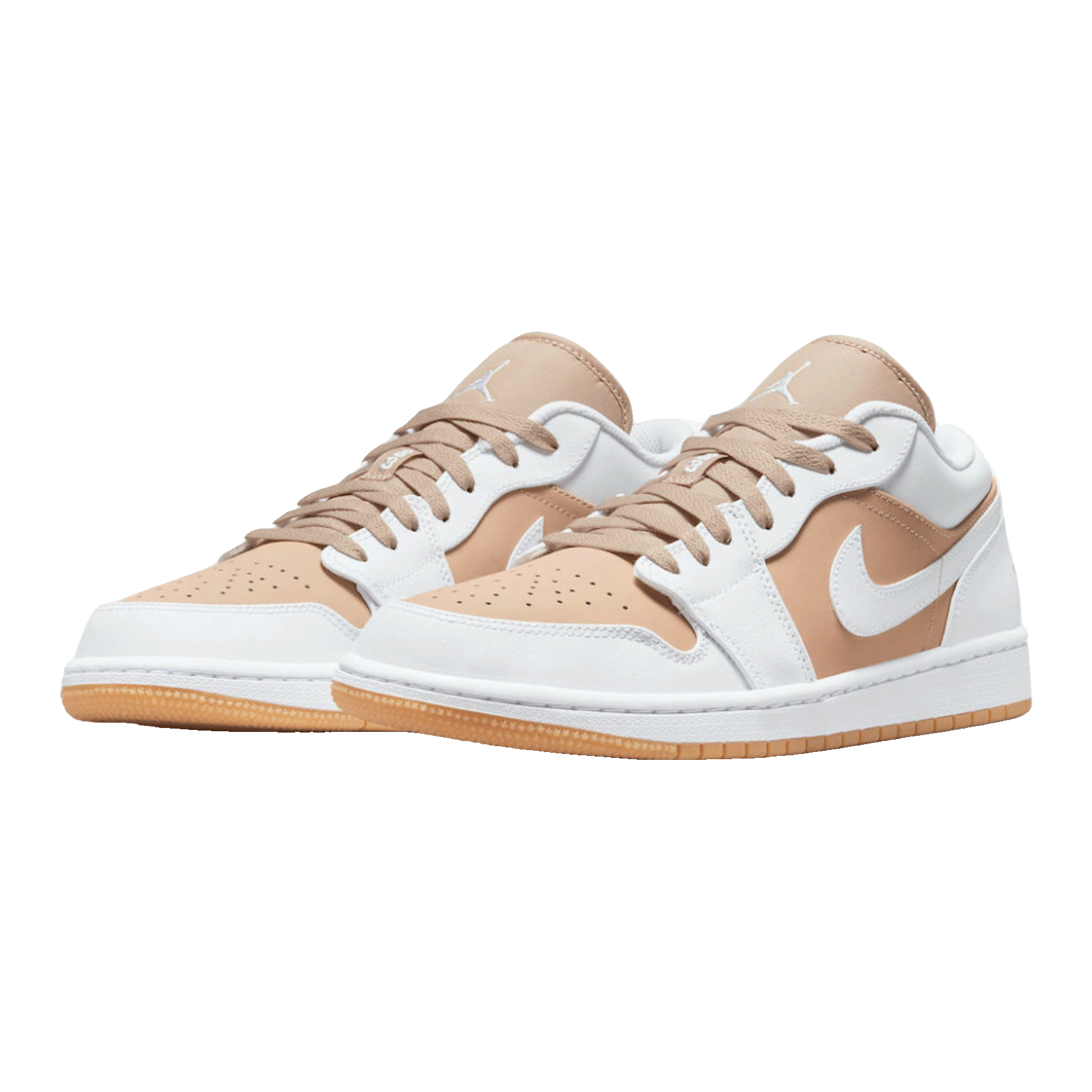 Nike Air Jordan 1 Low Gum White Side