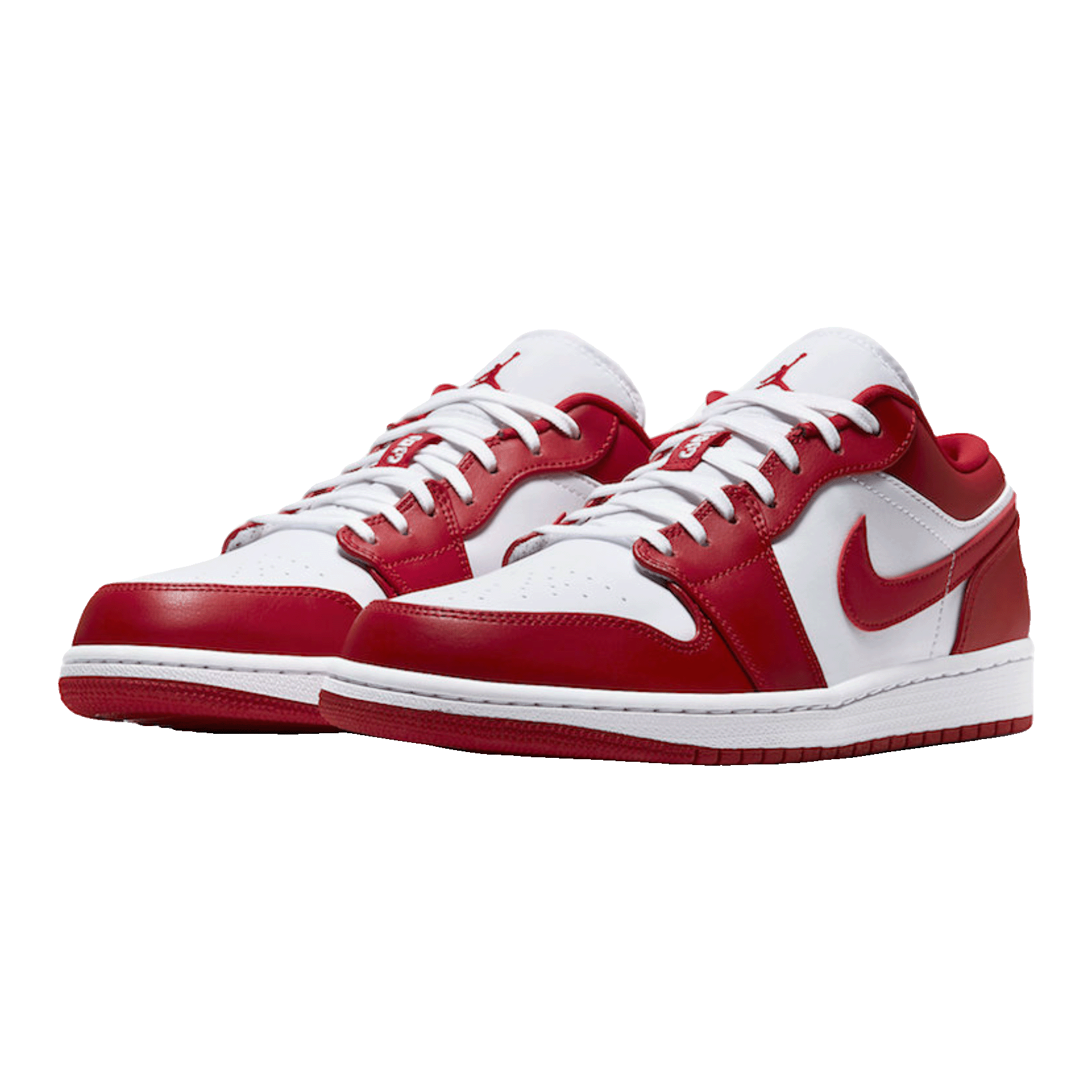 Nike Air Jordan 1 Low Gym Red White (GS) Side