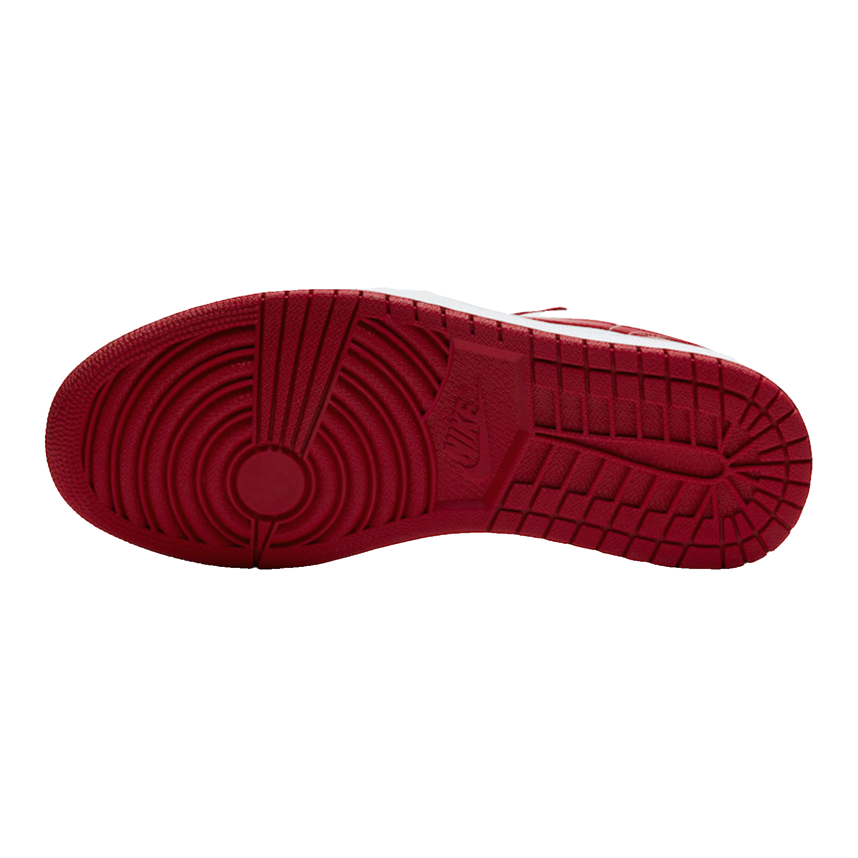 Nike Air Jordan 1 Low Gym Red White Sohle