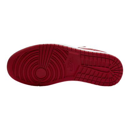 Nike Air Jordan 1 Low Gym Red White Sohle