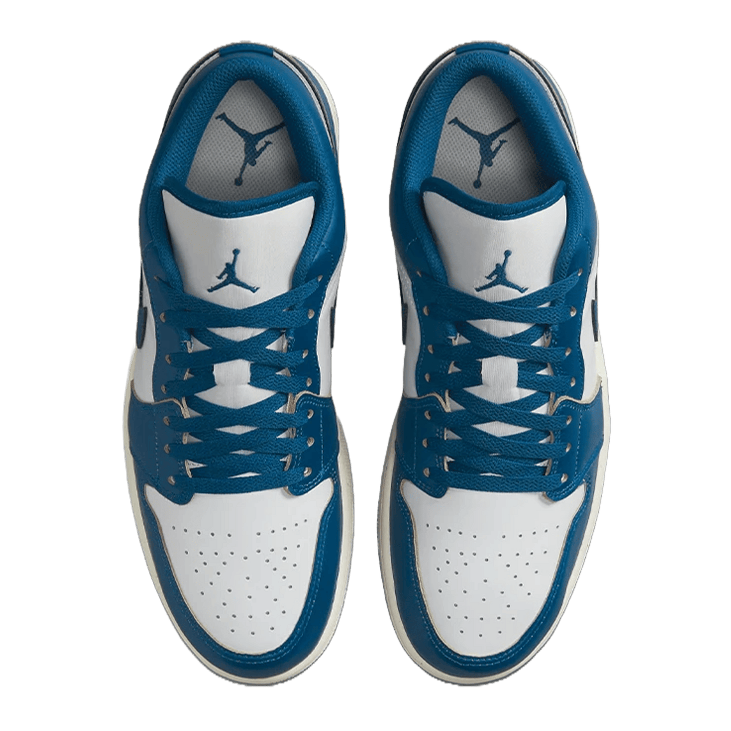 Nike Air Jordan 1 Low Industrial Blue Oben